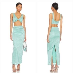 Superdown Joana Maxi Skirt Set